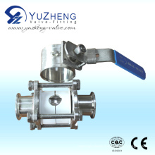 Stainless Steel 3PC Ball Valve with Full Seat